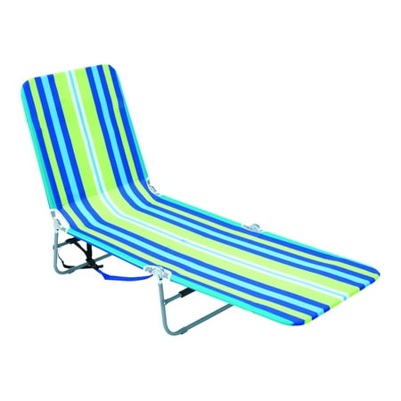 Assorted Print & Stripe Steel Frame Rio Brands SC580-TS Beach Chair 